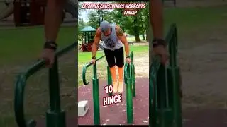 Beginner Bodyweight Calisthenics Workouts #fitover60 #calisthenics #shortsfeed