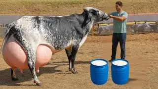 127 किलो दूध देकर बना दिया रिकॉर्ड | Highest Milk Producing Cow In World