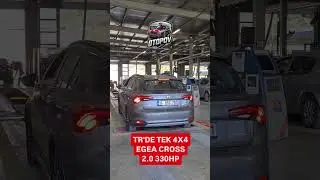 TR'DE TEK 4X4 EGEA CROSS 🚘📹 #fiategea