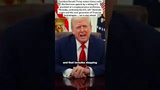 We&rsquo;re way ahead #trump #crypto #xrp #bitcoin #conference #digital #currency #finance #money#web3#usa