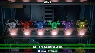 Luigi's Mansion 3 Spectral Catch (12F) Gem Guide