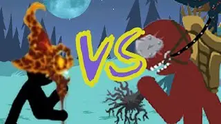 1 Lava Magikill vs Kai Rider FIGHT // Stick War Legacy