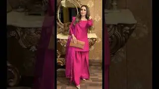 Trendy Farshi Shalwar Suit Design #designsfashion #stort # Subscribe