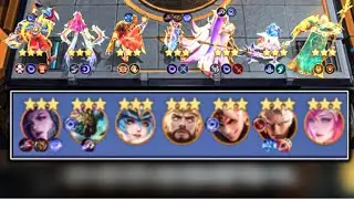 7 LEGENDARY HEROES 3 STAR 10/10 SHADOWCELL | MAGIC CHESS GO GO