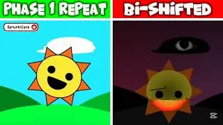 😱Sprunki PHASE 1 But ☠️EVERYONE Is Repeat BI-SHIFTED💥 #sprunki #youtubeshorts  #incredibox