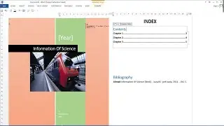 MS WORD References Tab In Hindi | MS Word Class 19 | Book Printing In MS Word | Index In Word