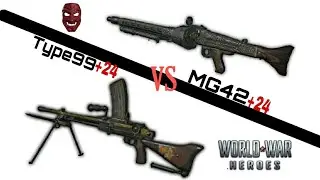 World War Heroes Mg42 VS Type99 Legendary🔥