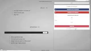 Luca Mussi: User accounts - A preview on v2.0 -- Devshop SF June 2015