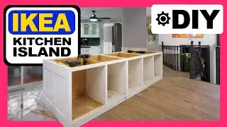 Build a Kitchen Island Yourself (IKEA Cabinets DIY Step-by-Step)