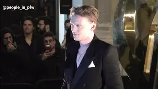 Jamie Campbell Bower [Stranger Things] - Saint Laurent Menswear FW 23/24 show in Paris - 17.01.2023