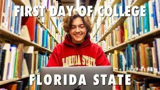 FIRST DAY OF CLASSES!!! | Day In My Life At Florida State University