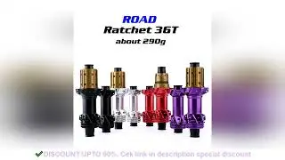 GOLDIX new road bike center lock 24H 36T ratchet 290g lightweight hub suitable for SHIMANO and SRAM