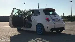 Abarth 595 Custom: START UP, REVS & ACCELERATIONS [PURE SOUND]