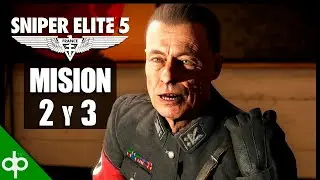 SNIPER ELITE 5 Campaña Misión 2 y 3 Sigilo | Gameplay Español | Walkthrough (PC 4K 60FPS)