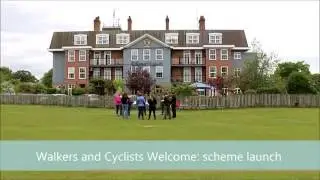 Warm welcome for walkers and cyclists in the New Forest