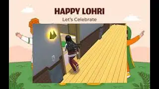 Happy Lohri | funny story | Sakura school simulator | indian story 
