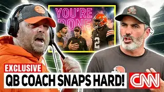BREAKING: Browns QB Coach EXPLODES On Stefanski For BENCHING Shedeur Sanders! (Lockroom ERUPTS!)