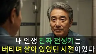 내 인생 진짜 전성기는 버티며 살아 있었던 시절이었다ㅣ인문학ㅣ인생후반ㅣ오디오북ㅣ라디오사연ㅣ지혜ㅣ#사연
