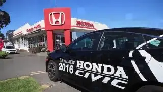 Campus Honda Test Drive Sales Event