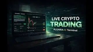 Crypto TRADING with ALGARIA AI Terminal