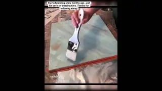 Abstract Art Painting Process -Mix #abstract #art #artprocess