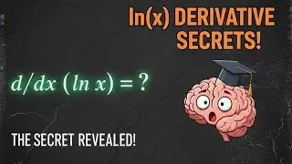 Derivative of lnx | With Proof