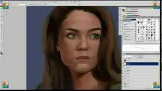 Babylon 5 Susan Ivanova Speed Painting