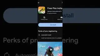 How to pre-register and auto-install free fire India/Free fire India pre-register kaise karen