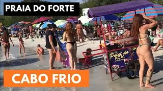 🏖🌊Praia do Forte Lotada 01/02/2026 Cabo Frio Ao vivo