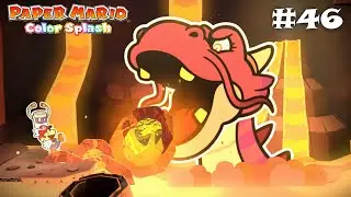 Let's Play: Paper Mario Color Splash - Redpepper Volcano 100%