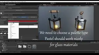 Unity Stained Glass Materials in Seconds | Translucent Color Variants | Spectra