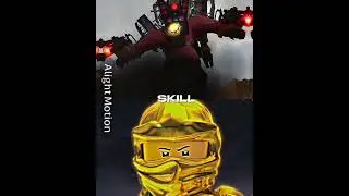 Upgrade infected titan speakerman #debate #1v1 #edit #ninjago #shorts