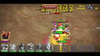 Castle Clash F2P ArchDemon (AD) Arch Demon Stuns Target Huge Damage Immune to Energy Reduction 620m