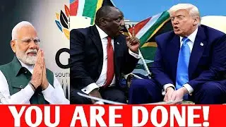 South South Africa hits back at the United States after G20 summit 