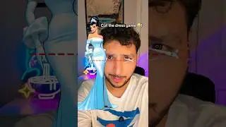 Cut The Dress Filter Is So Weird 😱!? #dress #filter #gaming #challenge #shorts