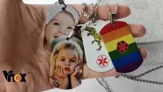 Customized Photo Necklace *Loves Emblem*