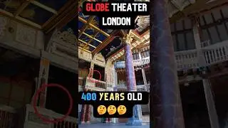 ⏳ Globe Theatre in London: Time Travel in 60 Secs! 🇬🇧