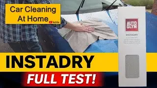 Autoglym Instadry: The Ultimate Test while my dog races me to the fridge.