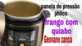 frango com quiabo panela de pressão elétrica philco #philco
