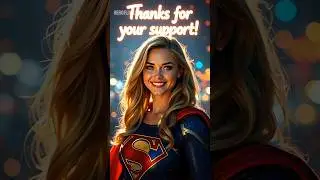 Only Supergirl Could Save Her | Emotional Superhero Short | #spiderman #shorts #supergirl #cartoon