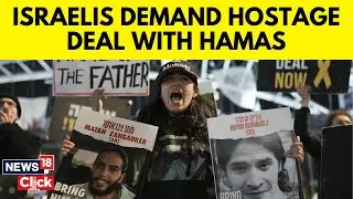 Israel Vs Hamas War Updates: Israelis Protest Seeking Ceasefire | Israel Protest | G18V | News18