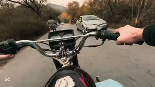 RIDING HONDA 125cc IN ISLAMABAD MARGALLA HILLS 