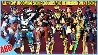 All Upcoming Recolors and Returning Event Skins in Apex Legends Season 12