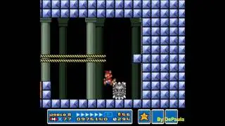 Super Mario 3 (SuperNES) - 1&ordm; Castelo do Mundo 8