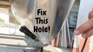 How to Repair a Hole in a Pontoon on a Pontoon Boat - Spencer Colgan