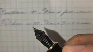 Masterful  Nib Grind by Greg Minuskin
