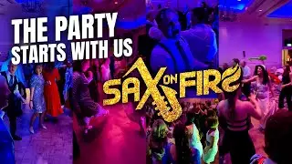 Sax on Fire Band: The Best Wedding Band Ever | Guests Can't Stop Praising