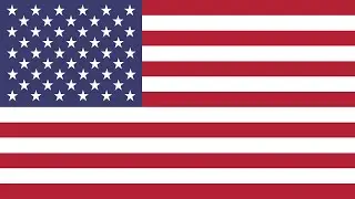 Flag of USA with Relaxing soft Healing Music Vol 3 | Piano Music | BRM | 10 Hours