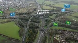 motorway glasgow m74 nice views