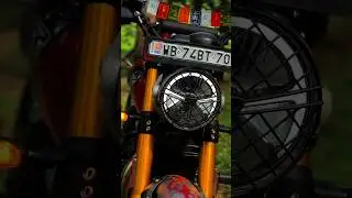 DIRTY LOOK OF TRIUMPH SCRAMBLER 400X ❤️🧿 #indiatriumph #triumphscrambler #mumbikernikhil
